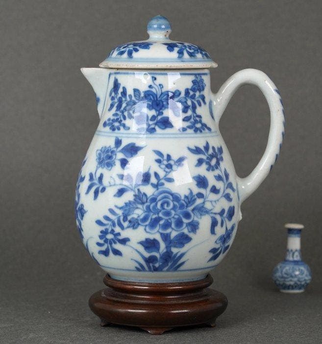 Kangxi (1662-1722) - Melkkan - Four Flowers of the Season -, Antiek en Kunst, Antiek | Overige Antiek