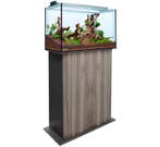 Aquatank 82x40x50cm aquarium + meubel gray oak, Ophalen of Verzenden, Nieuw, Leeg aquarium