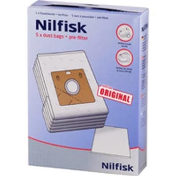 Nilfisk Go Series Papieren Stofzuigerzakken 10 stuks + Filte, Verzenden, Nieuw