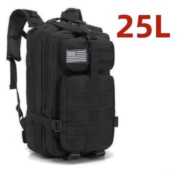 Tactische Rugzak 25L 50L Waterdicht Nylon Hiking Camping, Verzenden, Nieuw