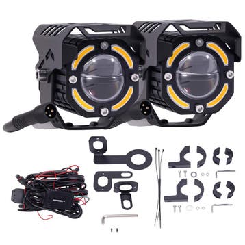 80W LED extra lamp voor motorfiets 12V voor motorfiets Qu..., Verzenden, Nieuw