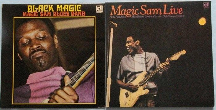 Magic Sam - Black Magic; Magic Sam Live - Diverse titels -, Cd's en Dvd's, Vinyl Singles