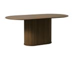 Eettafel Nola ovaal 180x95 cm eiken - Bruin, Ophalen of Verzenden, Nieuw