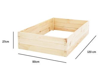 Kweekbak Hout 120x80 | A-kwaliteit | Beste Prijs, Ophalen of Verzenden, Nieuw, Kweekbak