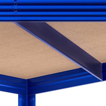 Stellingen voor zwaar gebruik Blauw 180x70x40cm gegalvani..., Verzenden, Nieuw