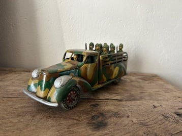 Ingap - Speelgoed voertuig Camion Militaire Camouflé -