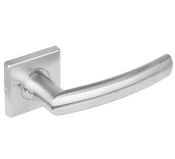 Intersteel deurklink Blok op rozet vierkant rvs, Verzenden, Nieuw