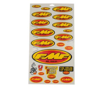 FMF Racing Assorted Sticker Sheet, Ophalen of Verzenden