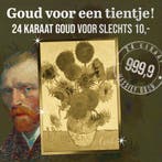 24 Karaats Goudbaar (999/000) voor een tientje - € 10,-, Goud