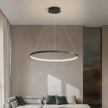Moderne Minimalistische LED Ring Plafondlamp - Stijlvolle Ha, Verzenden, Nieuw