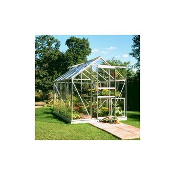 Halls Popular 86 tuinkas - blank aluminium, Tuin en Terras, Verzenden, Nieuw