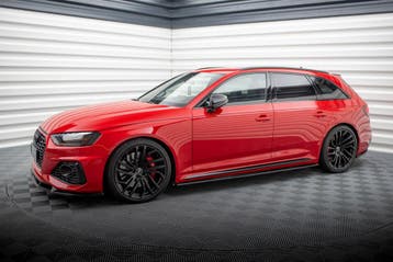 Side Skirts Diffusers Audi RS4 B9 / B9 Facelift, Auto-onderdelen, Verzenden, Nieuw