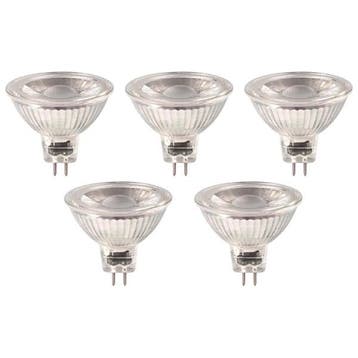 Ledlamp GU5.3 | Calex | 5 stuks (3.5W, 230lm, 3000K), Verzenden, Nieuw