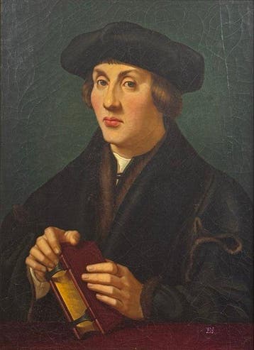 Jan Mabuse Gossaert (c.1478-1532), Navolger van - Ritratto