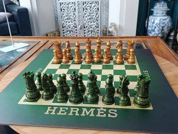 Dominique Kleiner - KLEINER Dominique – Échiquier “Hermès