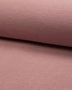 Jersey Rib Dusty Rose, Nieuw, Roze