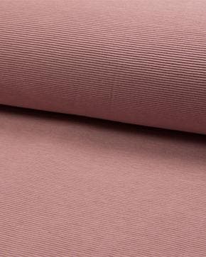 Jersey Rib Dusty Rose, Nieuw, Roze