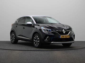 Zakelijke Lease |  Renault Captur E-Tech Hybrid 145PK Techno, Automaat, Gebruikt, Euro 6, Zwart