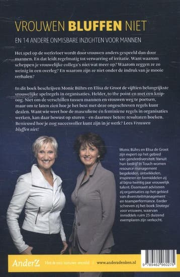 Vrouwen bluffen niet 9789462960275 Elisa de Groot, Verzenden, Zo goed als nieuw, Elisa de Groot