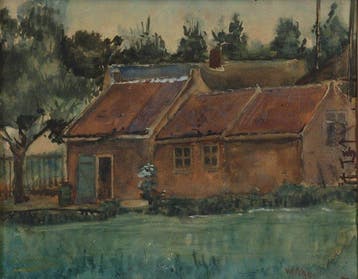 Willem Hendrik van der Nat (1864–1929) - Boerderij