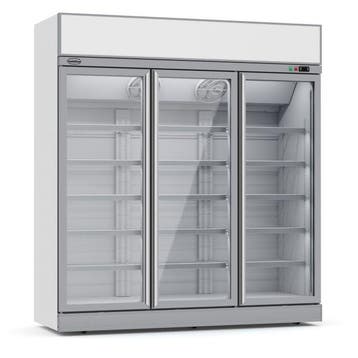 Koelkast 3 Glasdeuren 1530L INS-1530R, Nieuw in verpakking, Koelen en Vriezen