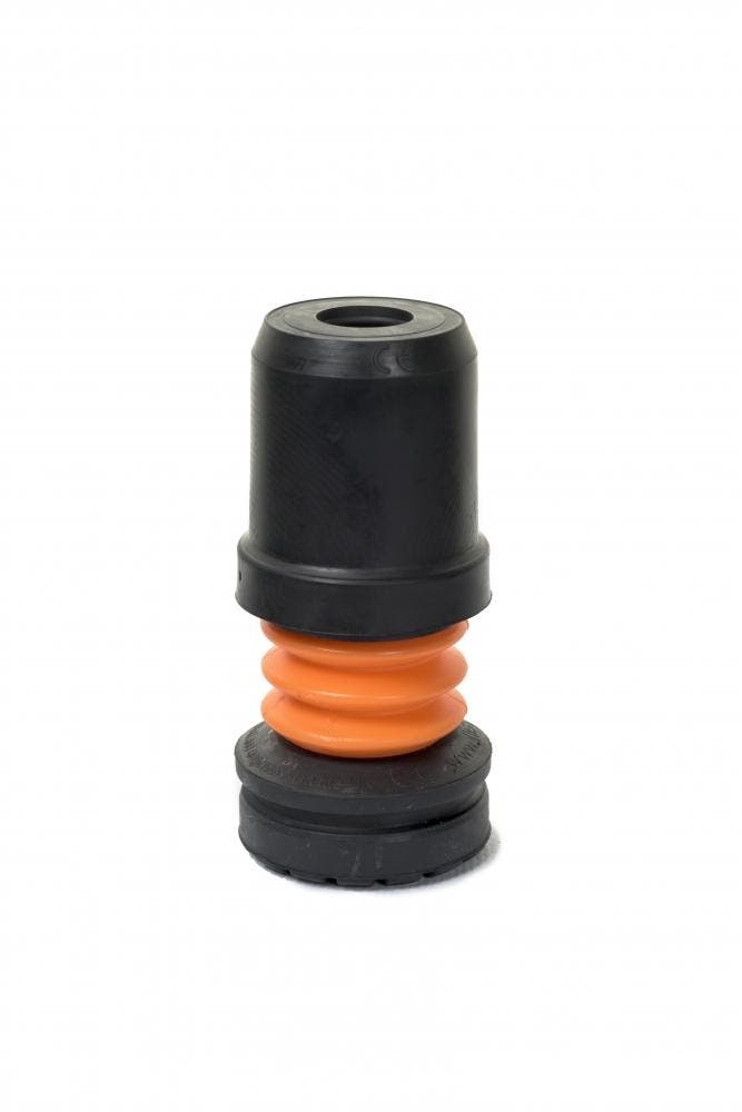 Flexyfoot stokdop - 25 mm zwart, Diversen, Verpleegmiddelen, Nieuw, Ophalen of Verzenden