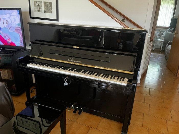Alex. Herrmann - Hernann - - Piano - Duitsland - 1990, Muziek en Instrumenten, Blaasinstrumenten | Blokfluiten