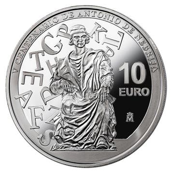 Spanje 10 Euro Antonio de Nebrija 2022, Verzenden