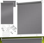Rolgordijn - Verduisterend - 100x240 cm - Grijs - KESSER®, Verzenden, Zo goed als nieuw