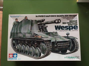 Tamiya - Speelgoed bouwpakket German self propelled howitzer, Nieuw
