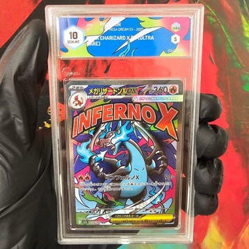 Pokémon Graded card - Mega Charizard X Ex (Ultra Rare) MA -, Nieuw