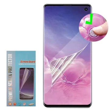 Galaxy S10 Plus Premium 3D Curved Full Cover Folie Screen Pr, Ophalen of Verzenden, Nieuw