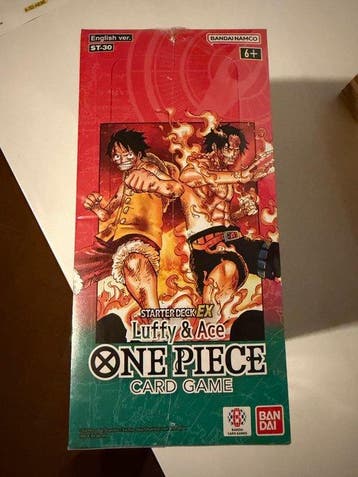 Bandai - 6 Box - One Piece - Starter Deck EX Luffy & Ace, Nieuw