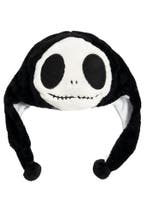 Muts Flappen Skelet Laplander met Oortjes Zwart Wit Bontmuts, Ophalen of Verzenden, Nieuw