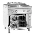 Bartscher Elektrisch Fornuis 700 B800 | 4 Rechthoekige Kookp, Ophalen of Verzenden, Nieuw in verpakking