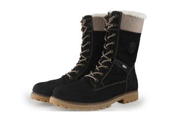 Remonte Veterboots in maat 43 Zwart, Kleding | Dames, Schoenen, Verzenden, Zwart, Overige typen, Remonte