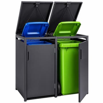 Avalo Kliko Ombouw | 2 Containers 240L | Antraciet Staal, Verzenden, Nieuw