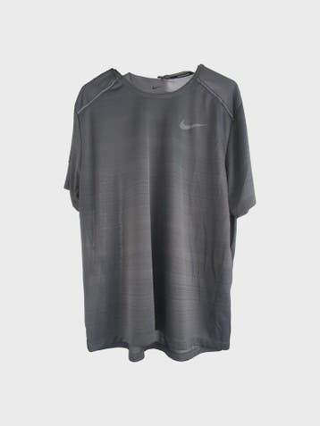 Nike Sport T-shirt Heren maat L Grijs Vintage, Maat 52/54 (L), Nike, Ophalen of Verzenden, Zo goed als nieuw