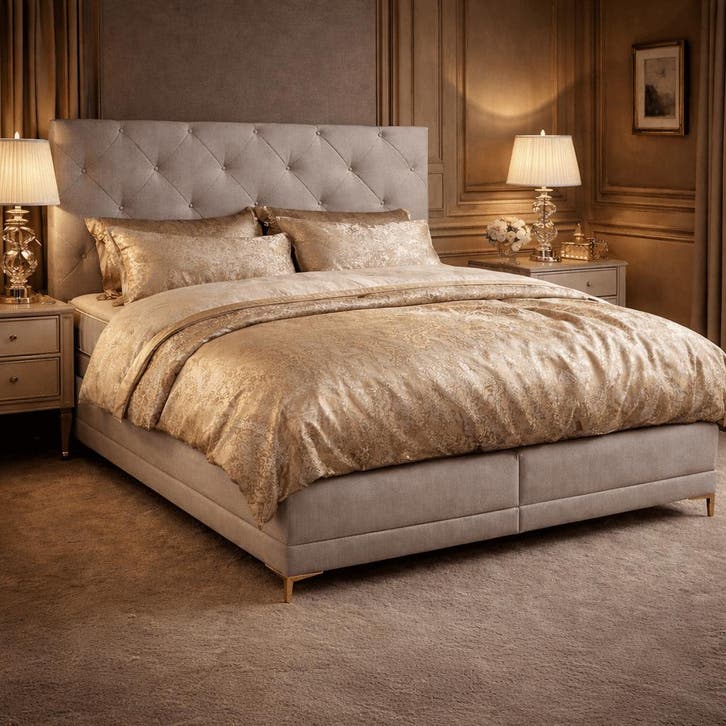 Avek Boxspring Simmer Twirre - 160 x 210, Huis en Inrichting, Slaapkamer | Boxsprings