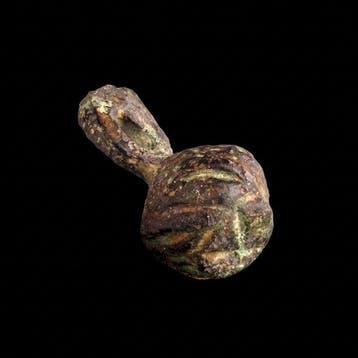 Viking periode Brons Prachtige Scandinavische