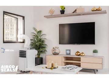 XEMM - Airco raamafdichtingskit - 400 CM, Witgoed en Apparatuur, Airco's, Verzenden, Nieuw