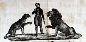 Kreutzbergs weltberühmte Menagerie - 1856