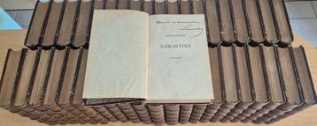 Signé ; Alphonse de Lamartine - Œuvres complètes en 41