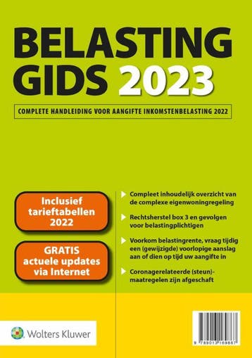 Belastinggids 2023 9789013169867, Verzenden, Zo goed als nieuw