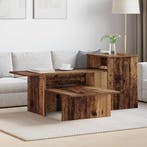 vidaXL Wandtafel Oudhout 91,5 x 35 x 38,5 cm Bewerkt hout, Minder dan 50 cm, Verzenden, Nieuw, Minder dan 50 cm