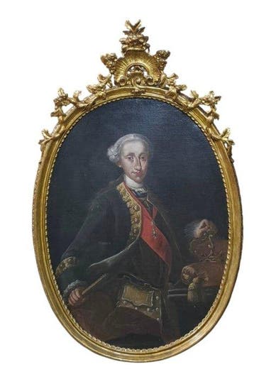 Francesco Liani (1712-1770), Attrib. - Ritratto di