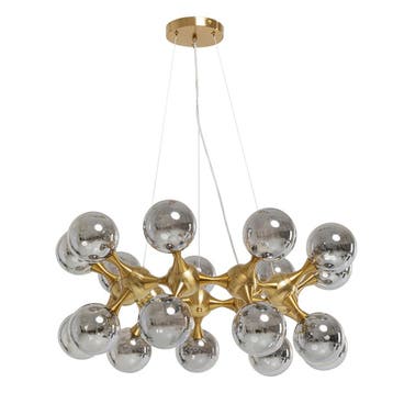 *WOONWINKEL* Kare Design Atomic Balls Hanglamp Glazen Bollen, Verzenden, Nieuw