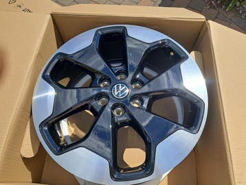 19inch VW T7 Transporter Indianapolis velgen + Allseason, 19 inch, Bestelwagen, Banden en Velgen, Nieuw