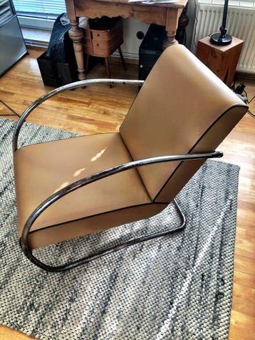 Lounge stoel - Staal