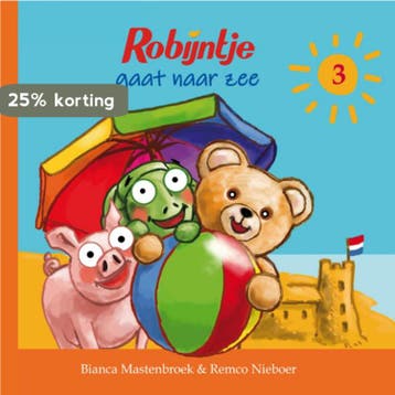 Robijntje gaat naar zee / De avonturen van Robijntje / 3, Boeken, Verzenden, Zo goed als nieuw, Bianca Mastenbroek